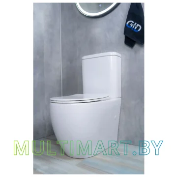 Унитаз Gid Tr2177 (белый) картинка 4